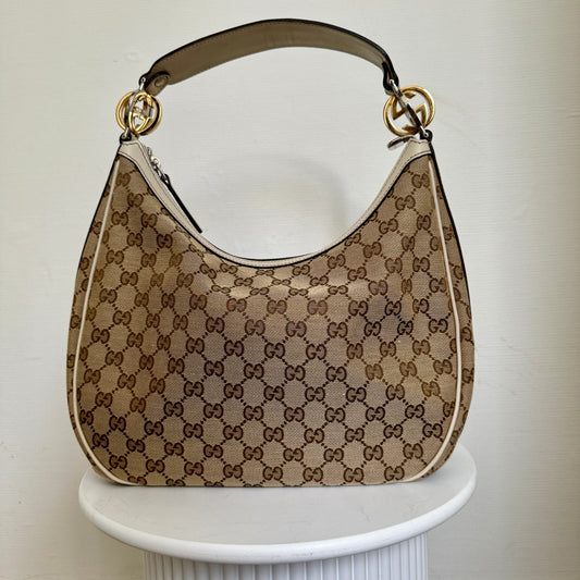 Gucci GG Canvas Twins Hobo