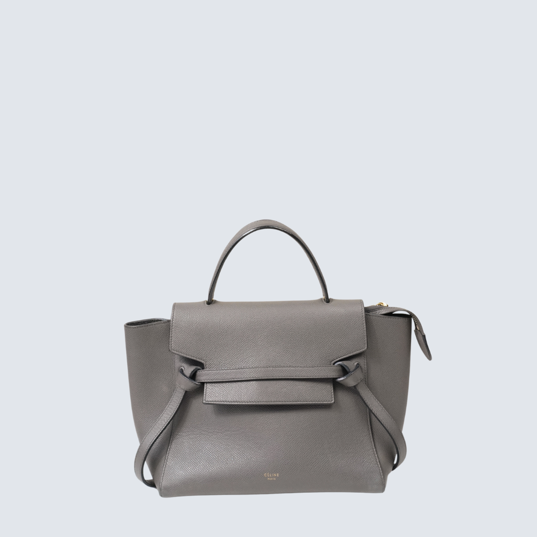 Celine Mini Belt Bag Grey