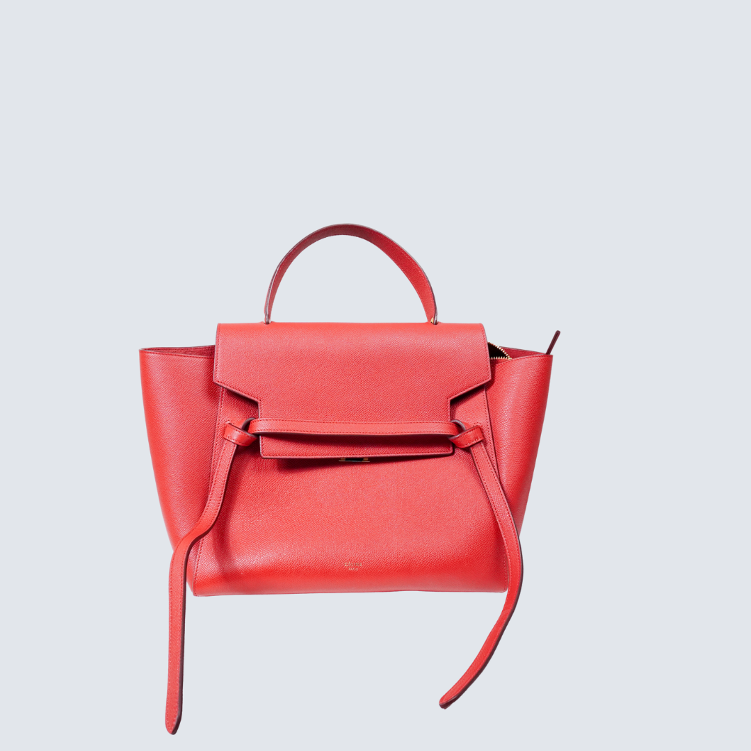 Celine Mini Belt Bag Red