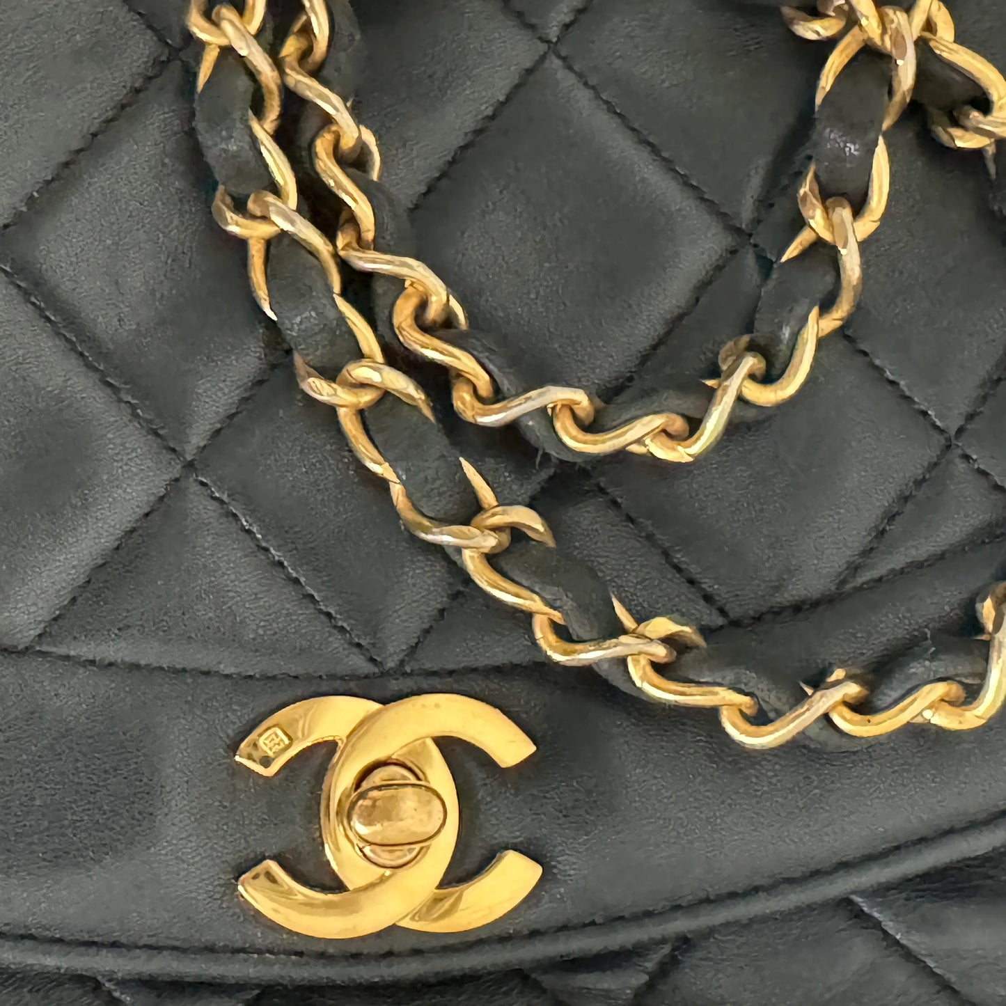 Chanel Diana Bag Crossbody 24k ghw