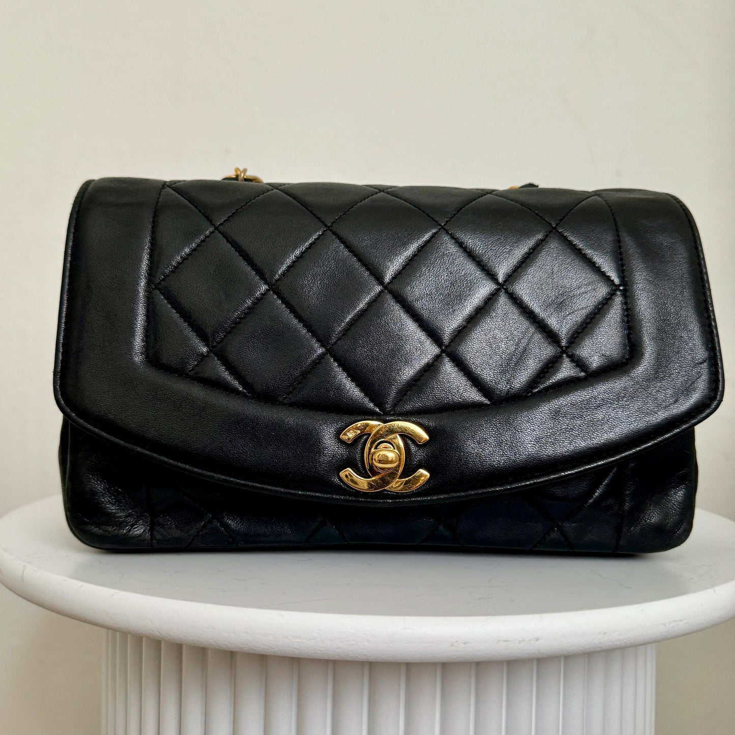 Chanel Diana Bag Crossbody 24k ghw