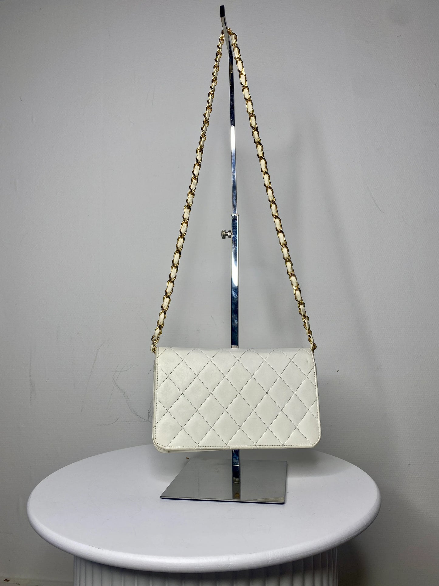 Chanel Full Flap bag White