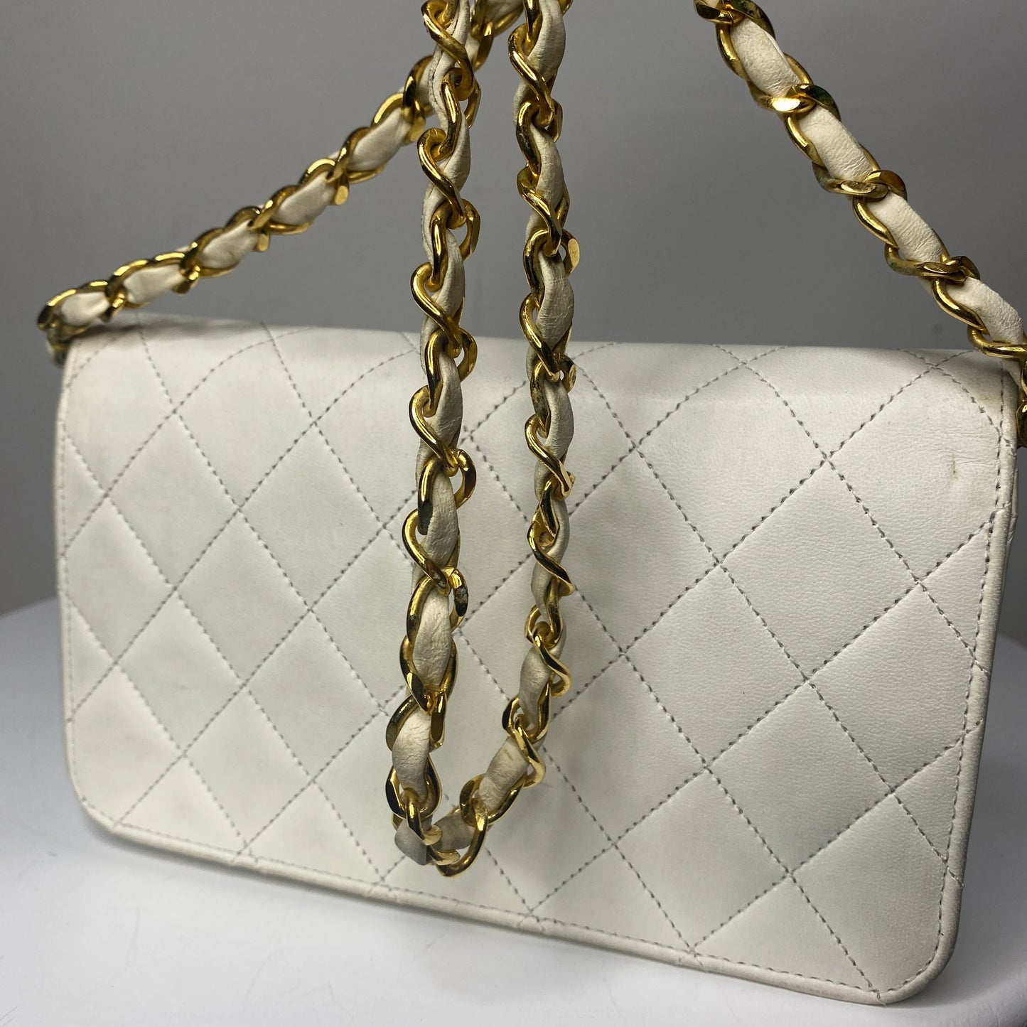 Chanel Full Flap bag White