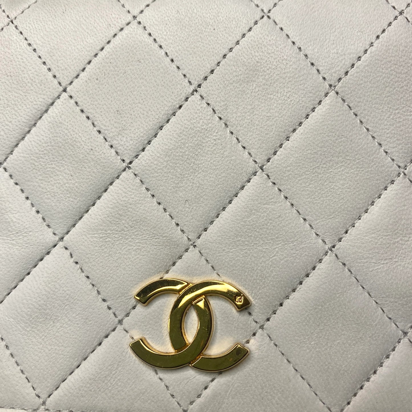 Chanel Full Flap bag White