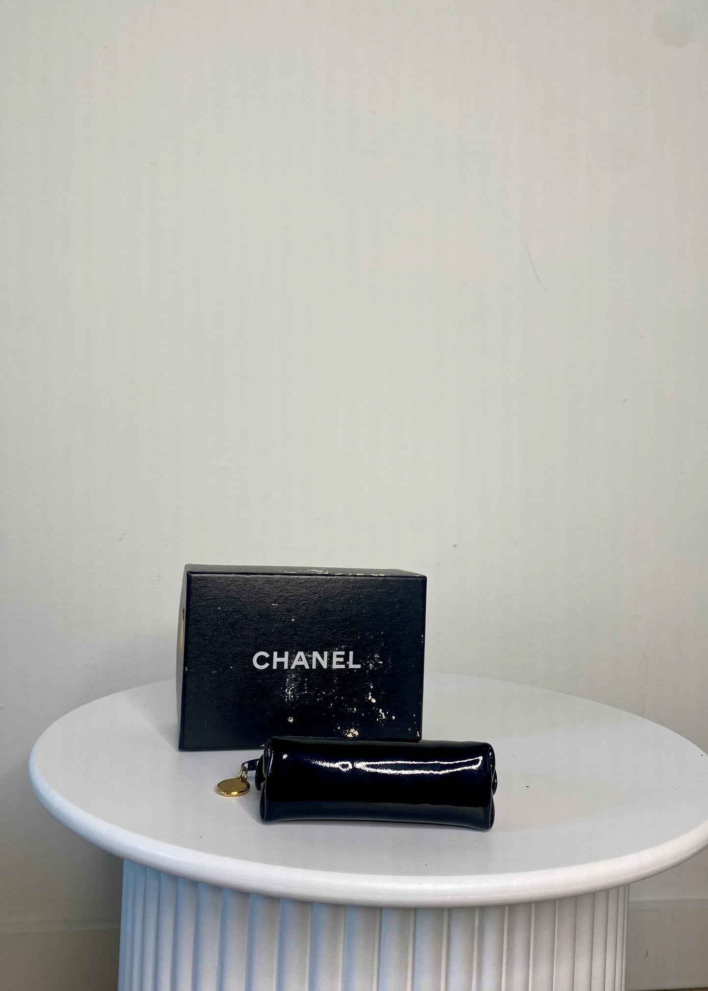 Chanel Pouch Lakleer GHW