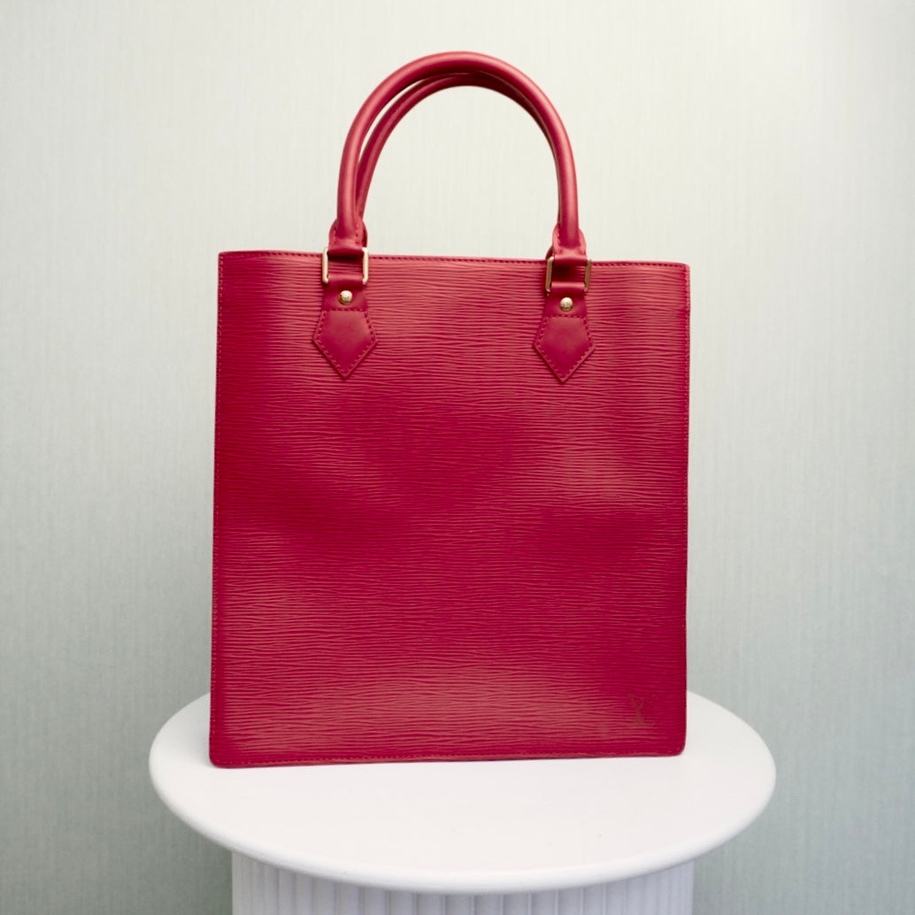 Louis Vuitton Sac Plat EPI rood