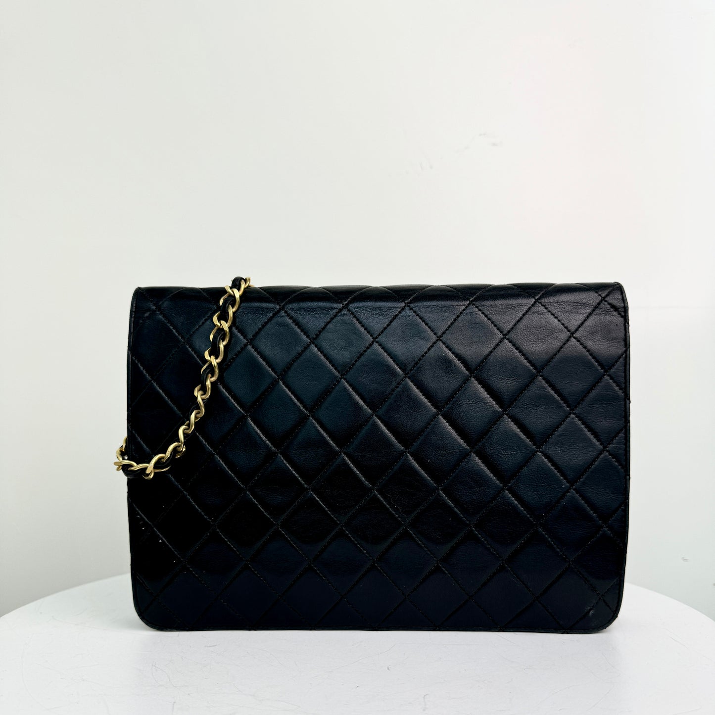 Chanel Single Flap Bag 18k ghw