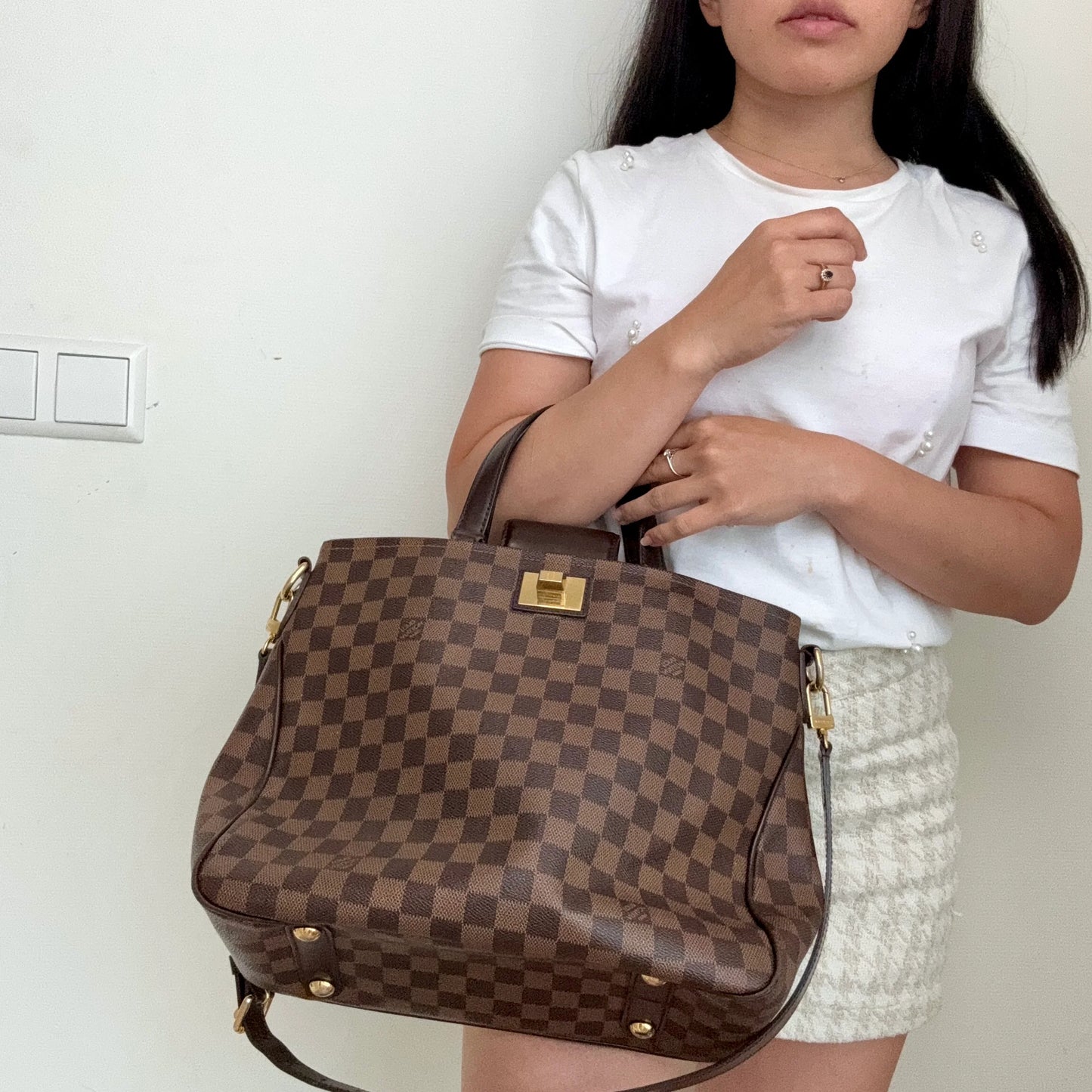 Louis Vuitton Damier Cabas Roseberry