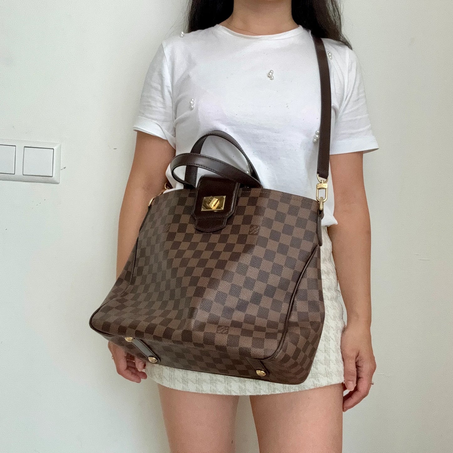 Louis Vuitton Damier Cabas Roseberry