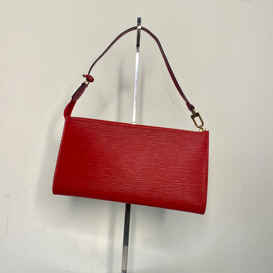 Louis Vuitton Pochette Accessoire Epi Red