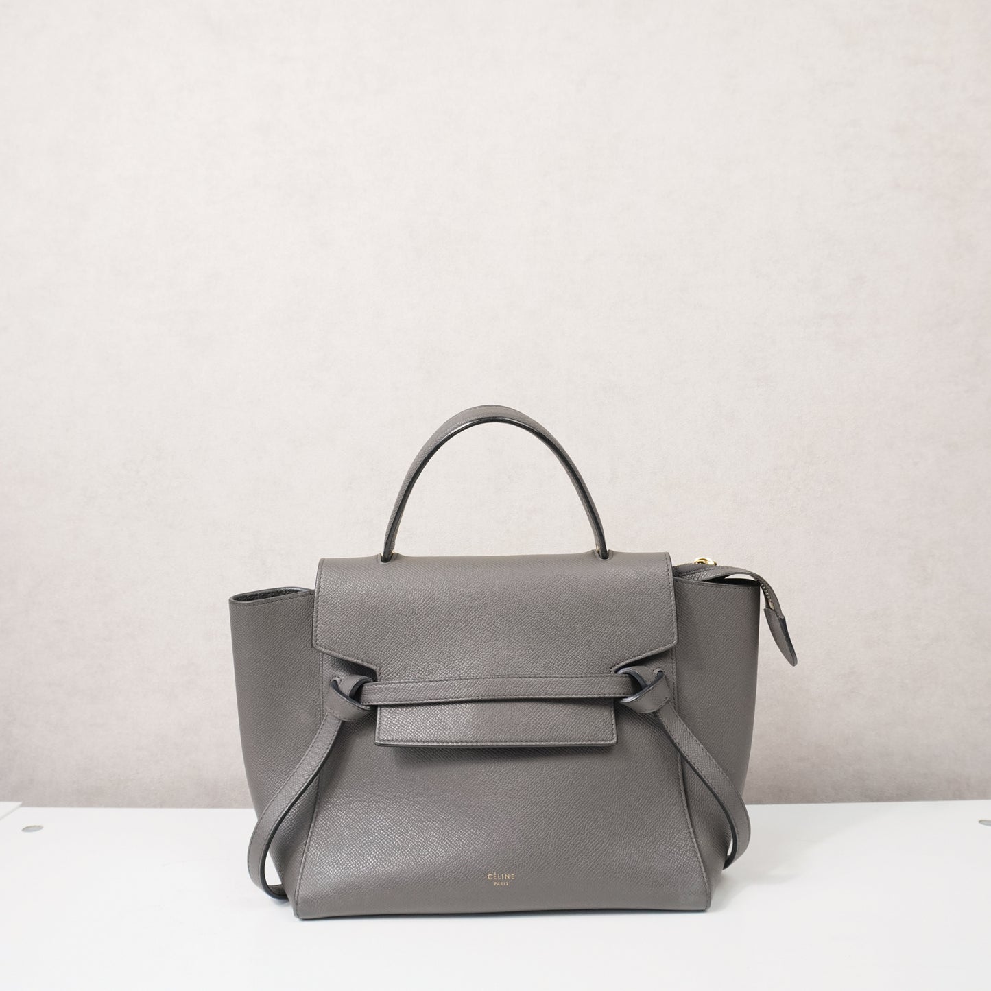 Celine Mini Belt Bag Grey