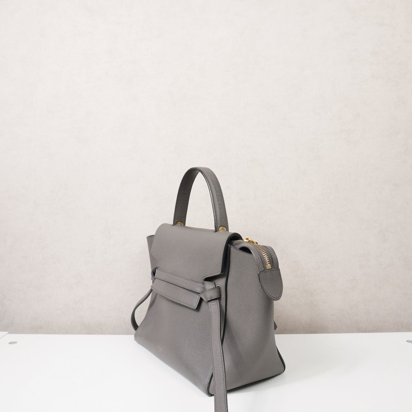 Celine Mini Belt Bag Grey