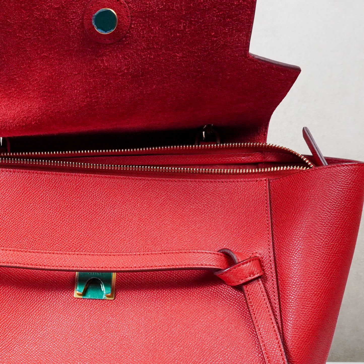 Celine Mini Belt Bag Red