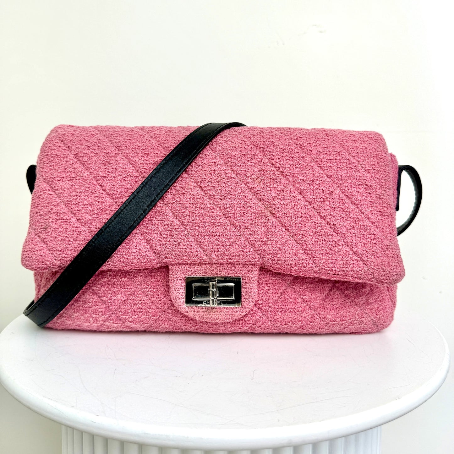 Chanel 2.55 Tweed Crossbody