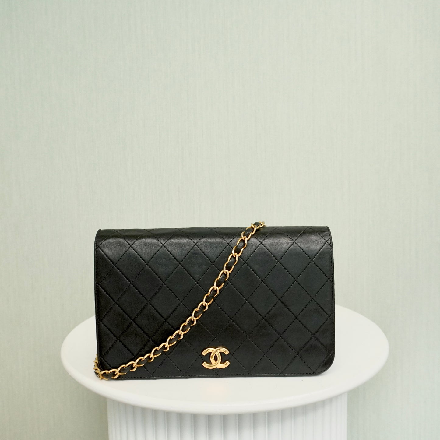 Chanel Full Flap Bag Small 24k GHW