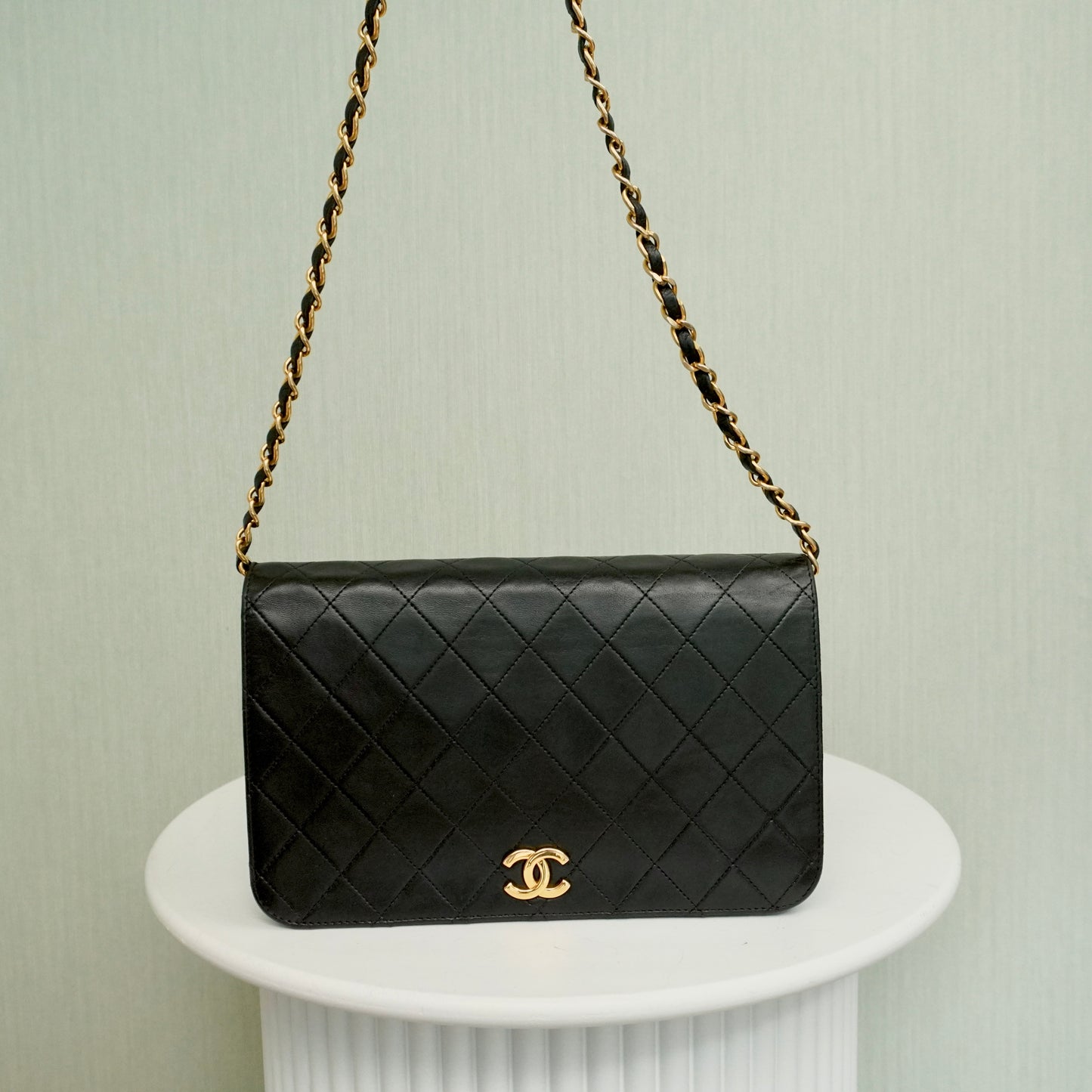 Chanel Full Flap Bag Small 24k GHW