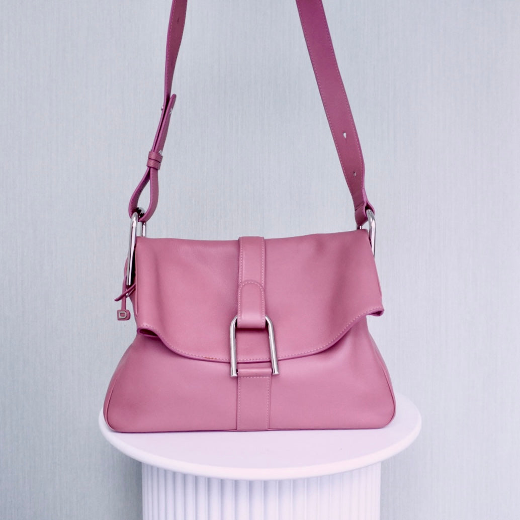 Delvaux Givry Pink Crossbody