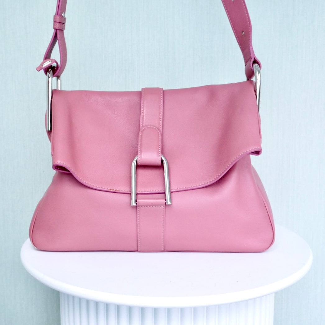 Delvaux Givry Pink Crossbody