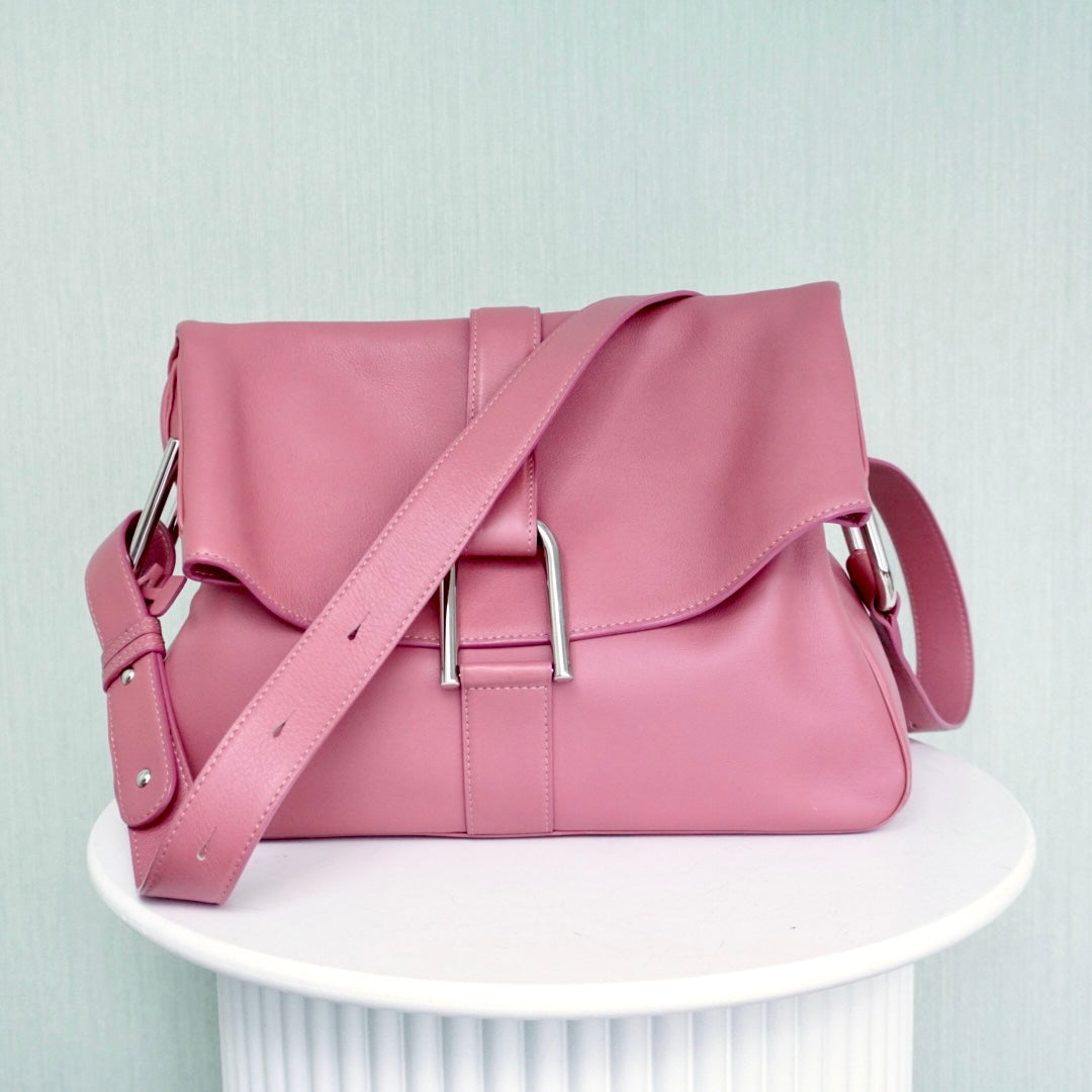 Delvaux Givry Pink Crossbody